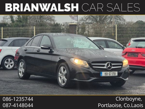 Mercedes-Benz C-Class Saloon, Diesel, 2015, Black