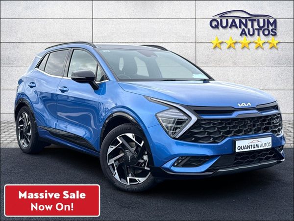 Kia Sportage SUV, Petrol Plug-in Hybrid, 2023, Blue