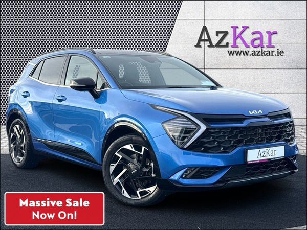 Kia Sportage SUV, Petrol Plug-in Hybrid, 2023, Blue