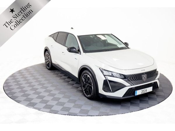 Peugeot 408 Hatchback, Petrol Plug-in Hybrid, 2024, White