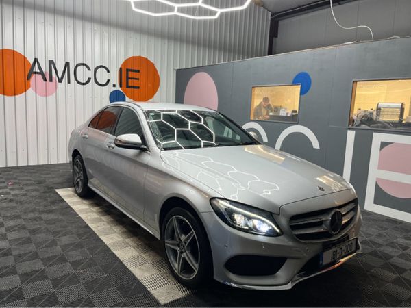 Mercedes-Benz C-Class Saloon, Diesel, 2018, Silver