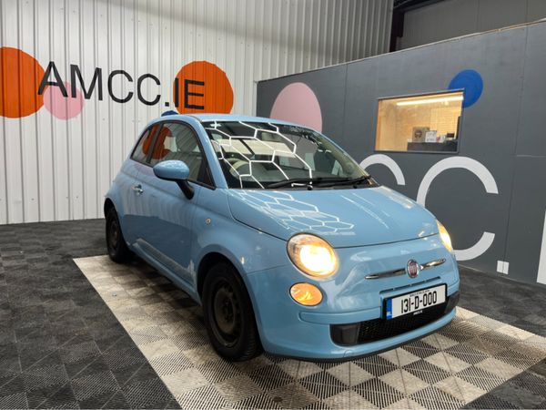 Fiat 500 Hatchback, Petrol, 2013, Blue