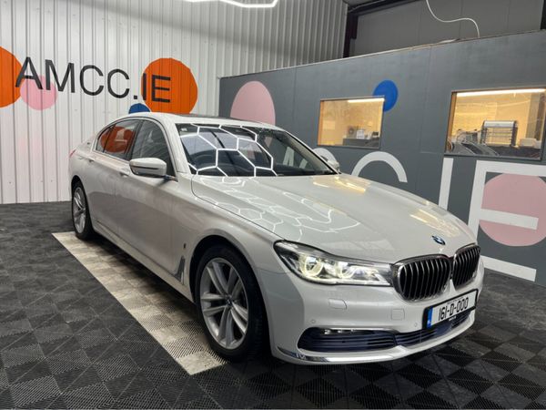 BMW 7-Series Saloon, Petrol Plug-in Hybrid, 2016, White