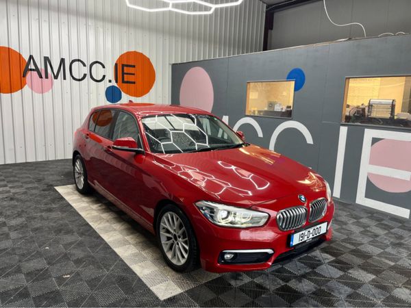BMW 1-Series Hatchback, Diesel, 2019, Red