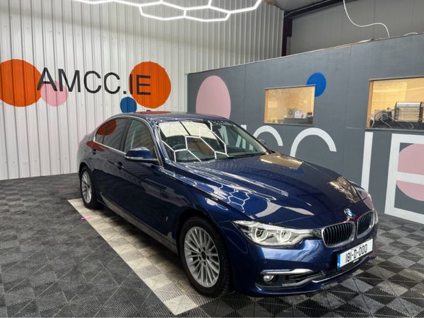 BMW 3-Series Saloon, Petrol Plug-in Hybrid, 2018, Blue