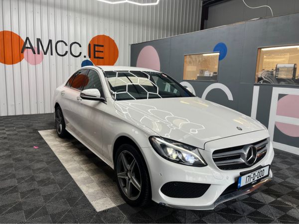 Mercedes-Benz C-Class Saloon, Diesel, 2017, White