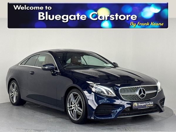Mercedes-Benz E-Class Coupe, Petrol, 2019, Blue