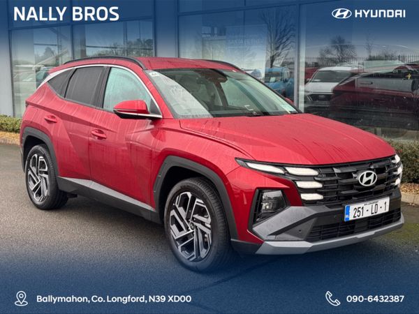 Hyundai Tucson MPV, Petrol Plug-in Hybrid, 2025, Red