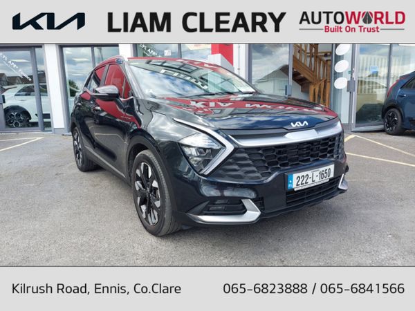 Kia Sportage MPV, Petrol Plug-in Hybrid, 2022, Black