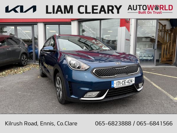 Kia Niro Estate, Petrol Hybrid, 2017, Blue