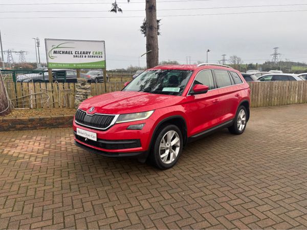 Skoda Kodiaq Estate, Diesel, 2017, Red