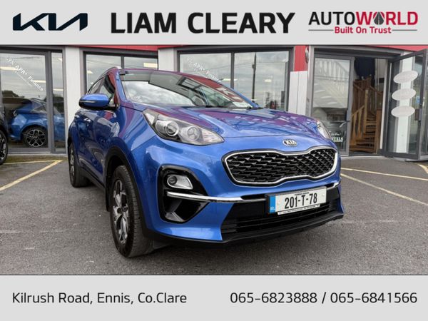 Kia Sportage MPV, Diesel, 2020, Blue