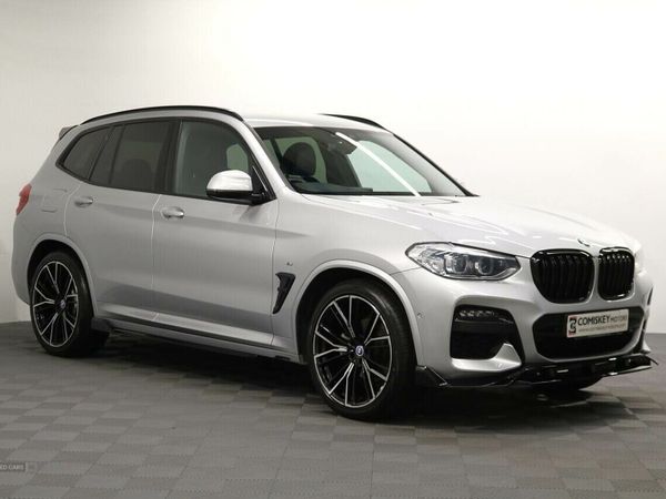 BMW X3 SUV, Diesel Hybrid, 2021, Silver