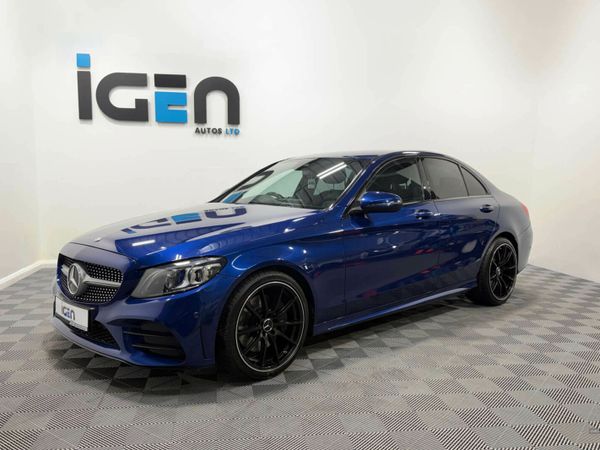 Mercedes-Benz C-Class Saloon, Diesel, 2019, Blue