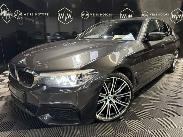 BMW 5-Series Saloon, Petrol Plug-in Hybrid, 2019, Grey