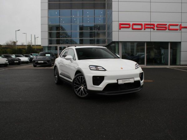 Porsche Macan SUV, Electric, 2026, White