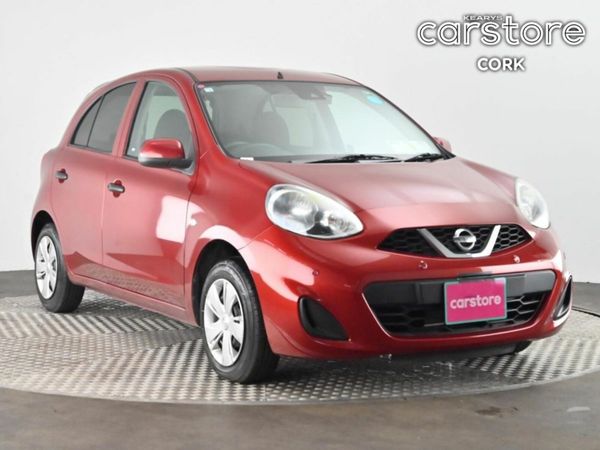 Nissan March Hatchback, Petrol, 2021, Red