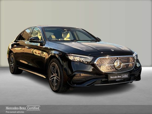Mercedes-Benz E-Class Saloon, Diesel Plug-in Hybrid, 2025, Black