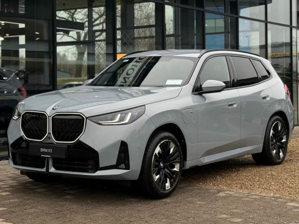 BMW X3 SUV, Petrol Plug-in Hybrid, 2026, Grey
