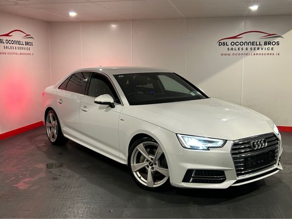 Audi A4 Saloon, Diesel, 2017, White