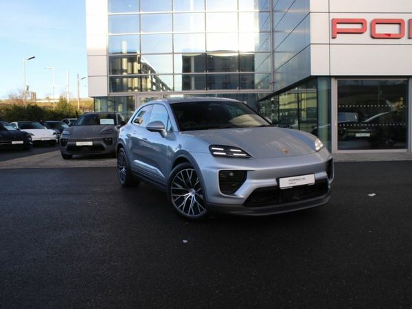 Porsche Macan SUV, Electric, 2026, Silver