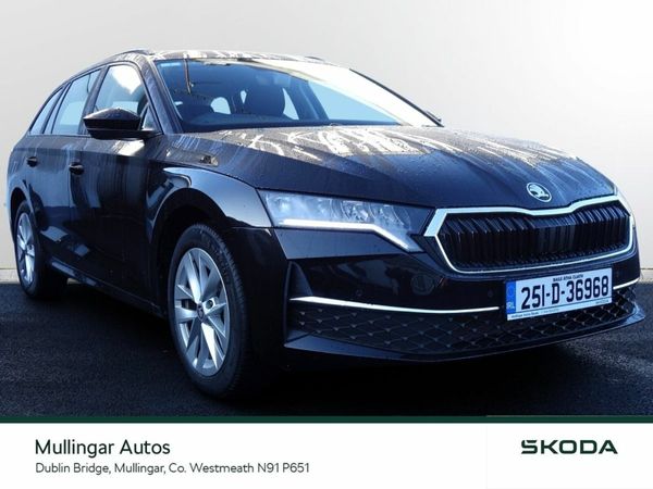 Skoda Octavia Estate, Diesel, 2025, Black