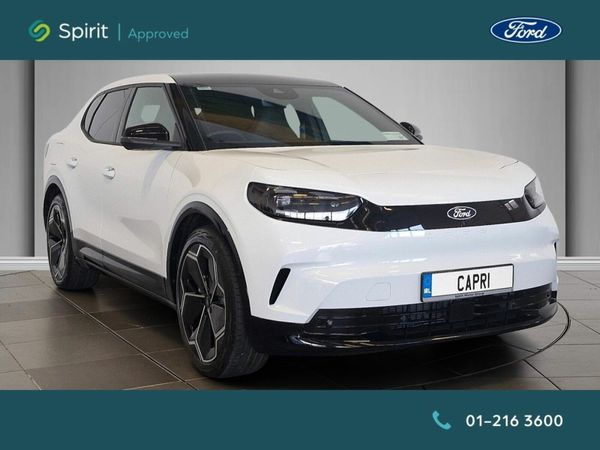 Ford Capri SUV, Electric, 2026, White