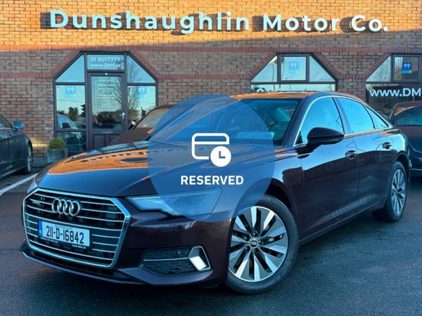 Audi A6 Saloon, Diesel, 2021, Red