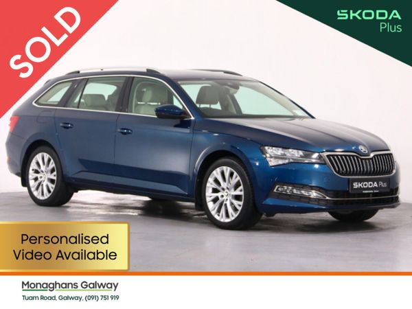 Skoda Superb Saloon, Petrol, 2023, Blue