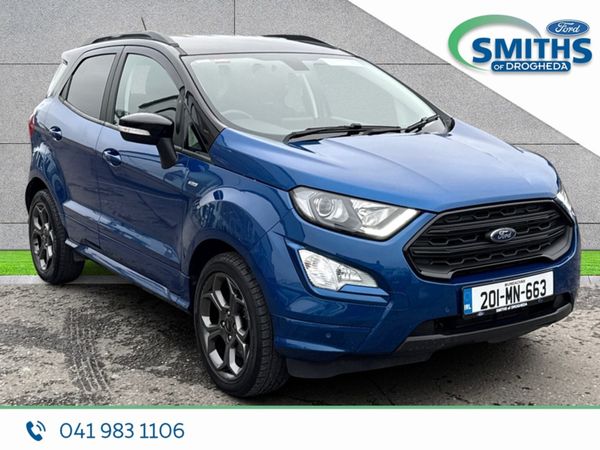 Ford EcoSport Hatchback, Petrol, 2020, Blue