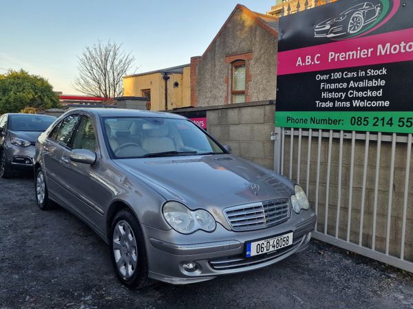 Mercedes-Benz C-Class Saloon, Petrol, 2006, Silver