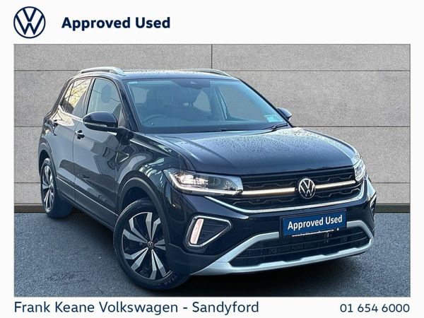 Volkswagen T-Cross SUV, Petrol, 2024, Black