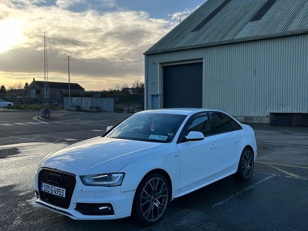 Audi A4 Saloon, Diesel, 2013, White