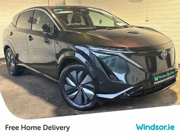 Nissan Ariya MPV, Electric, 2024, Green