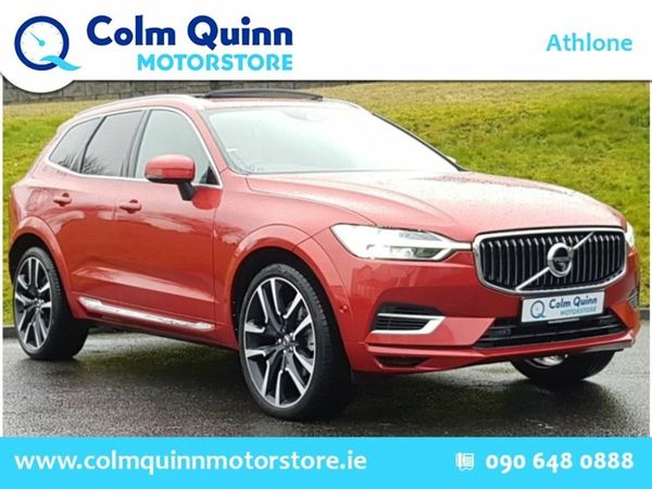 Volvo XC60 SUV, Petrol Plug-in Hybrid, 2021, Red