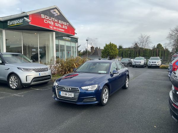 Audi A4 Saloon, Diesel, 2017, Blue