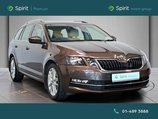 Skoda Octavia Estate, Petrol, 2019, Brown