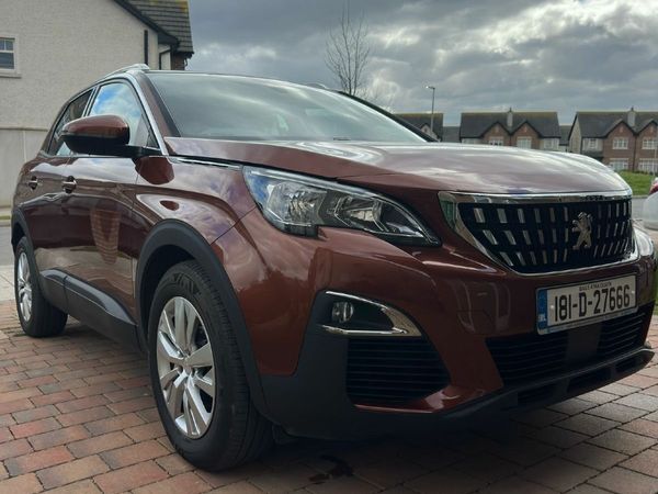 Peugeot 3008 MPV, Diesel, 2018, Brown