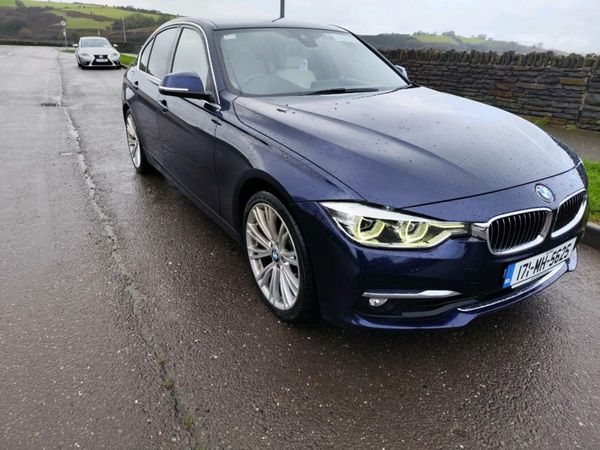 BMW 3-Series Saloon, Petrol Plug-in Hybrid, 2017, Blue