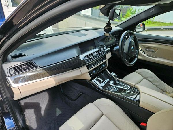 BMW 5-Series Saloon, Diesel, 2012, Black