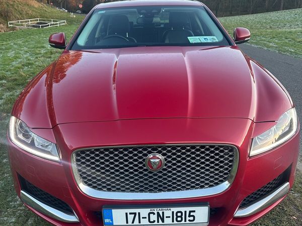 Jaguar XF Saloon, Diesel, 2017, Red