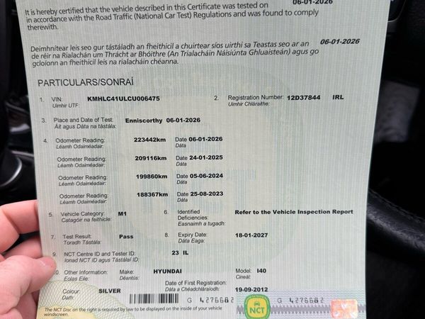 Hyundai i40 Saloon, Diesel, 2012, Silver