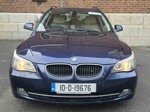 BMW 5-Series Estate, Diesel, 2010, Blue