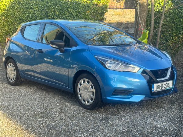 Nissan Micra Hatchback, Petrol, 2018, Blue