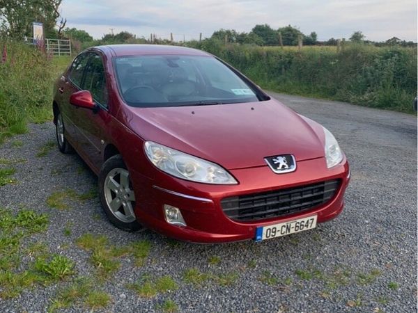 Peugeot 407 Saloon, Diesel, 2009, Red