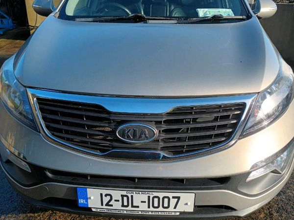 Kia Sportage SUV, Diesel, 2012, Silver
