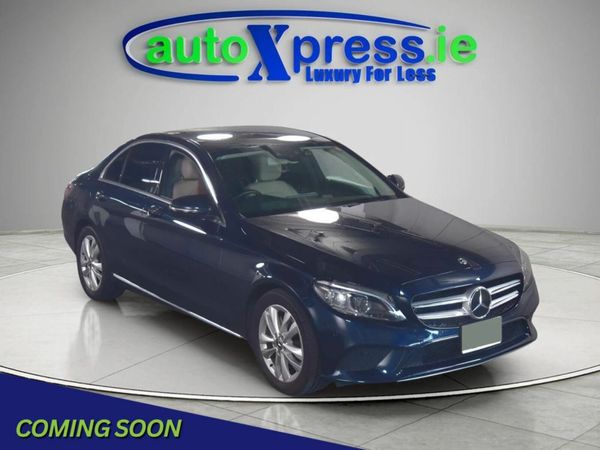 Mercedes-Benz C-Class Saloon, Petrol, 2019, Blue