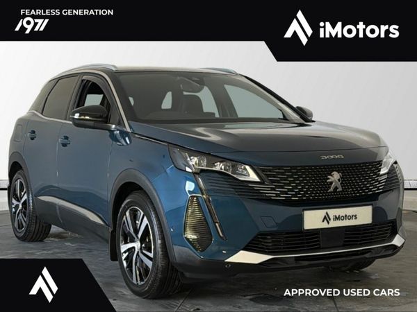 Peugeot 3008 MPV, Petrol Plug-in Hybrid, 2023, Blue