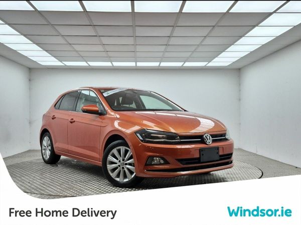 Volkswagen Polo Hatchback, Petrol, 2019, Orange