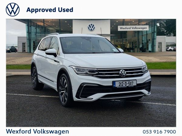 Volkswagen Tiguan SUV, Diesel, 2021, White